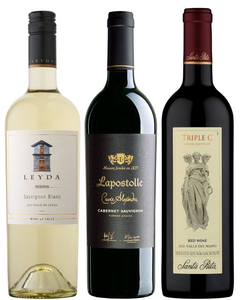 Presents Wines of Chile Trio