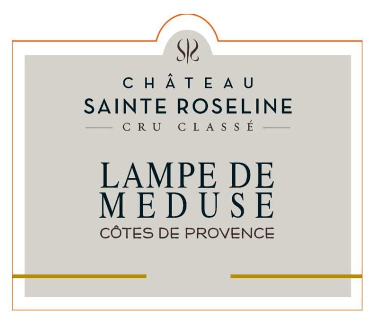 Chateau SainteRoseline Cotes de Provence Cru Classe Lampe de Meduse