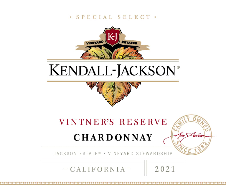 KendallJackson Vintner's Reserve Chardonnay 2021