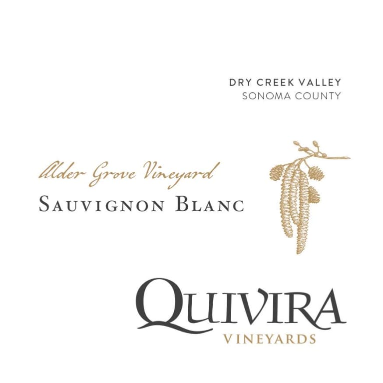 Quivira Alder Grove Sauvignon Blanc 2020 Front Label