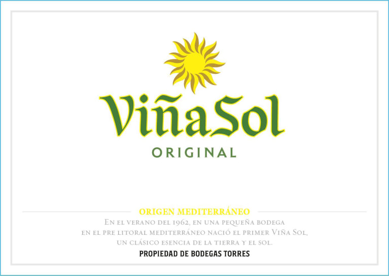 Torres Vina Sol 2021 Front Label