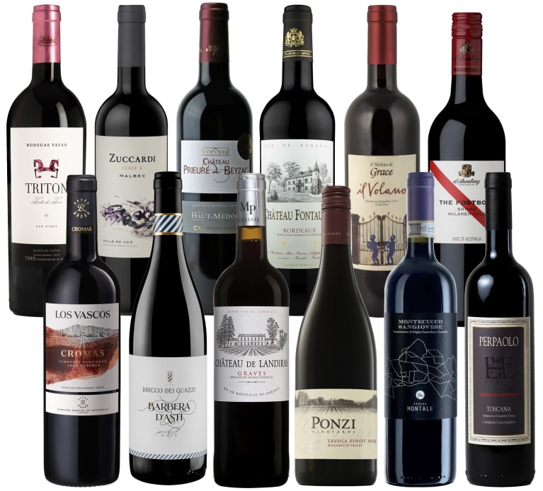 90 Point Red Wine Case