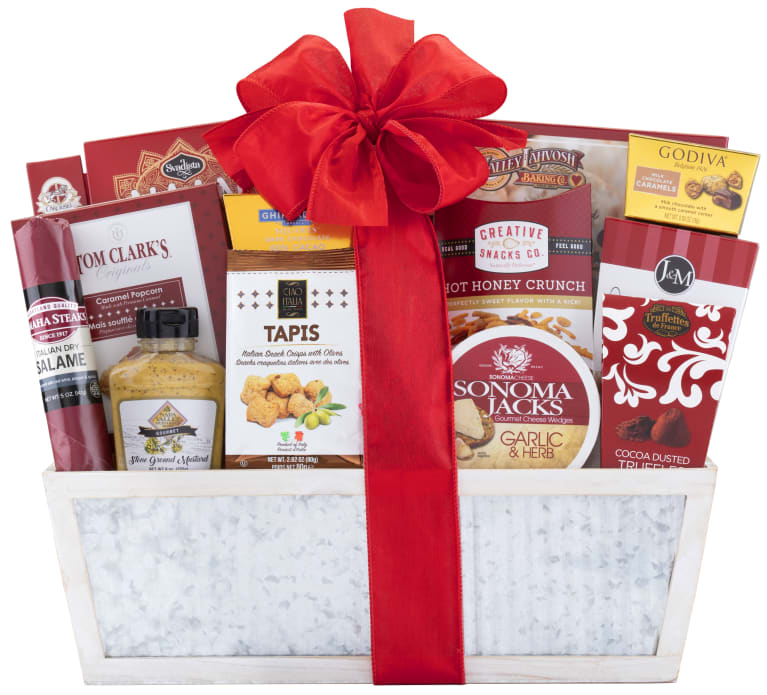 Rustic Farmhouse Gift Basket Shell