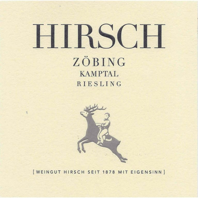 Weingut Hirsch Zobing Riesling 2017