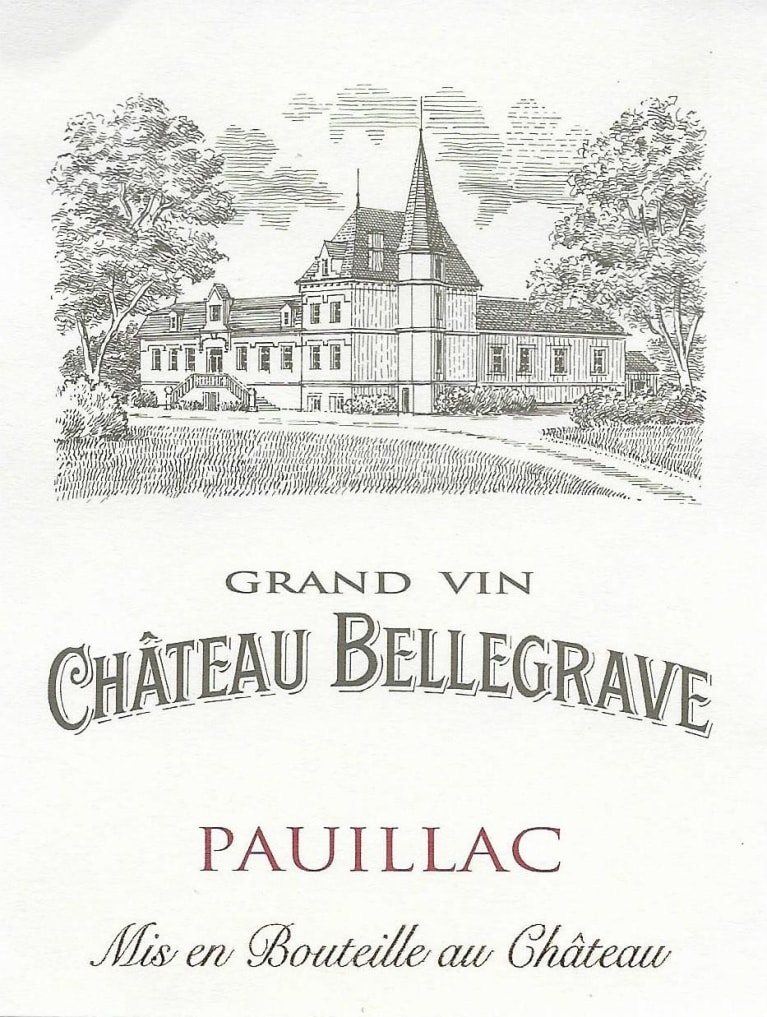Chateau Bellegrave 2017 Front Label