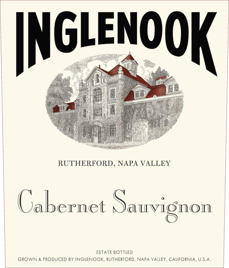 Inglenook Cabernet Sauvignon 2015 Front Label