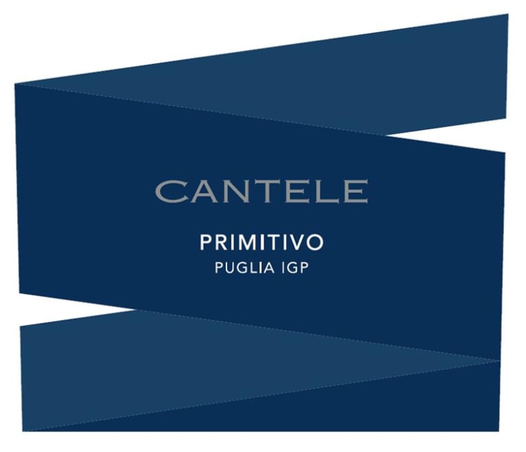 Cantele Primitivo 2022 Front Label