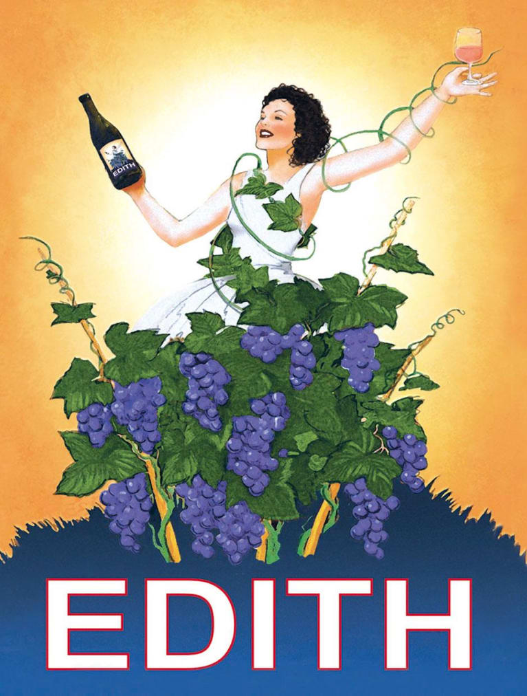 Cayuse Edith Rose 2015 Front Label