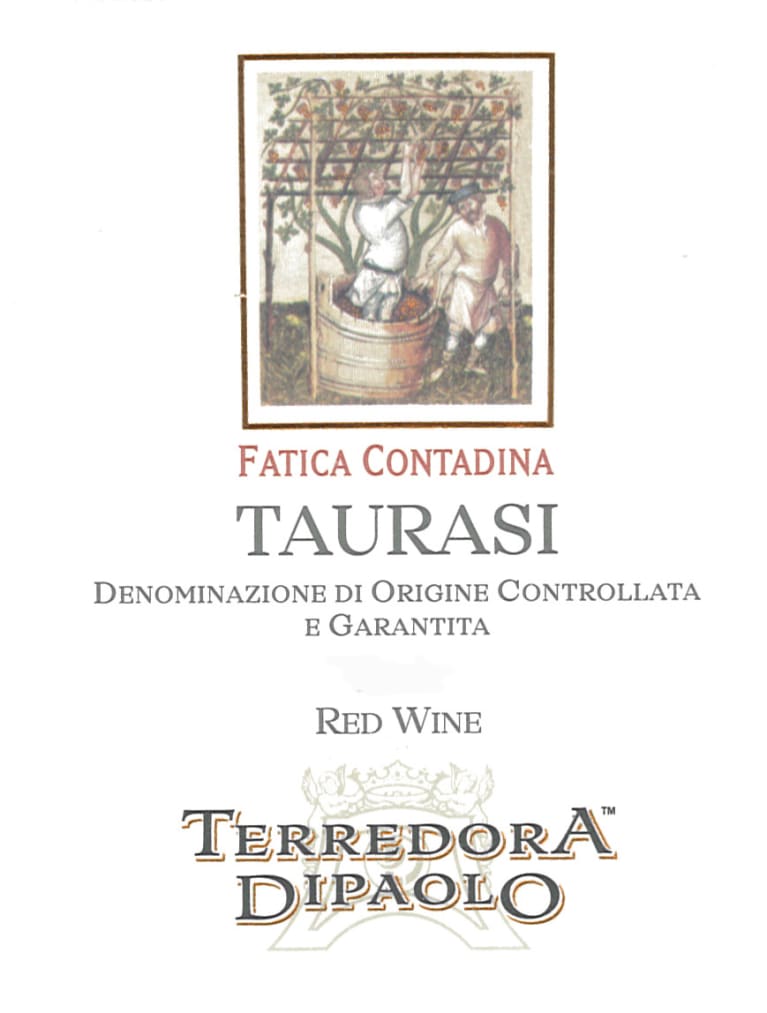 Terredora di Paolo Fatica Contadina Taurasi 2014 Front Label