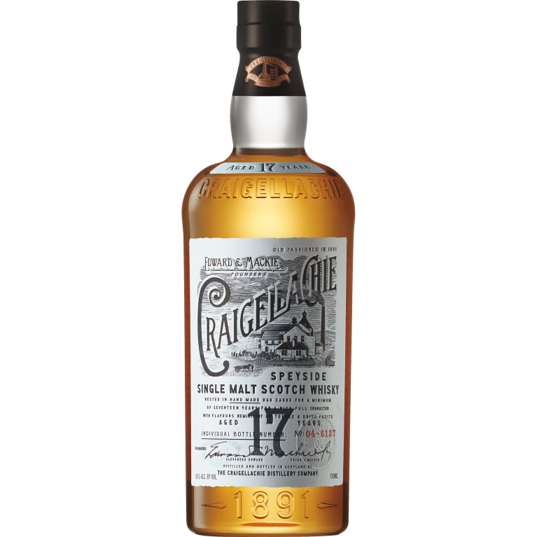 Craigellachie 17 Year Single Malt Scotch Whisky Craigellachie 17 Year Single Malt Scotch Whisky