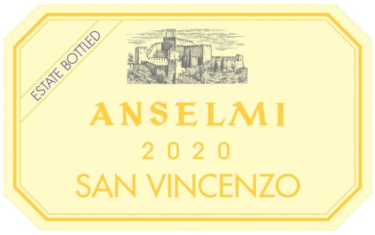 Anselmi San Vincenzo 2020 Front Label