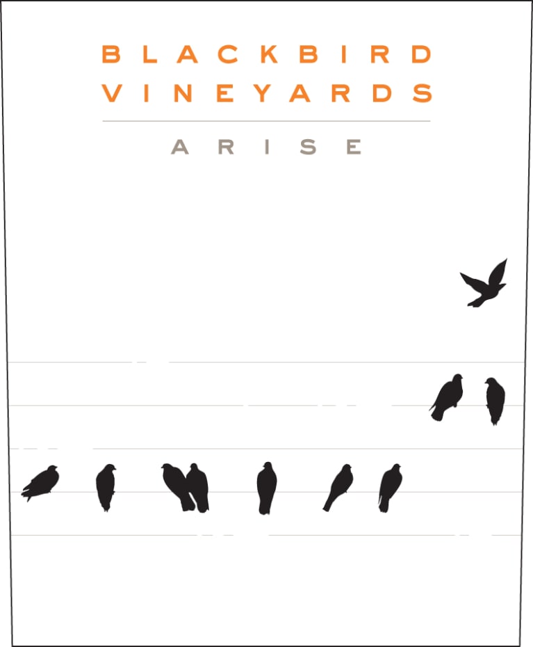 Blackbird Vineyards Arise Napa Valley Proprietary Red (375ML) 2015 Front Label