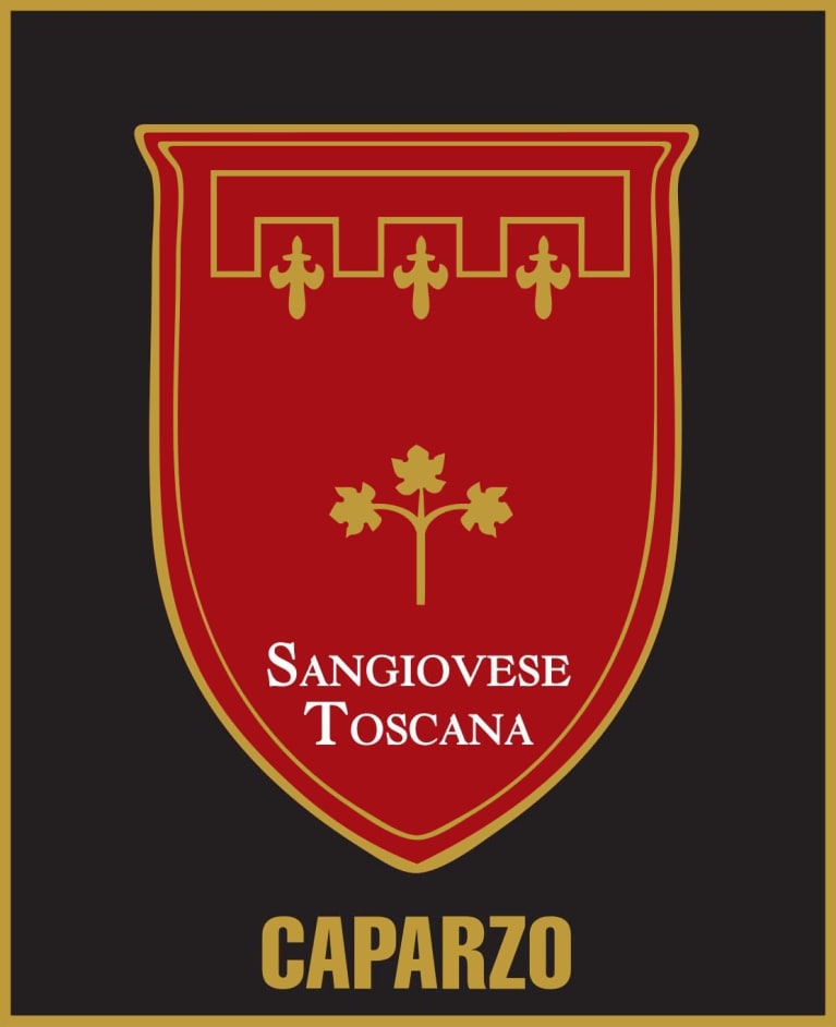 Caparzo Sangiovese 2018 Front Label