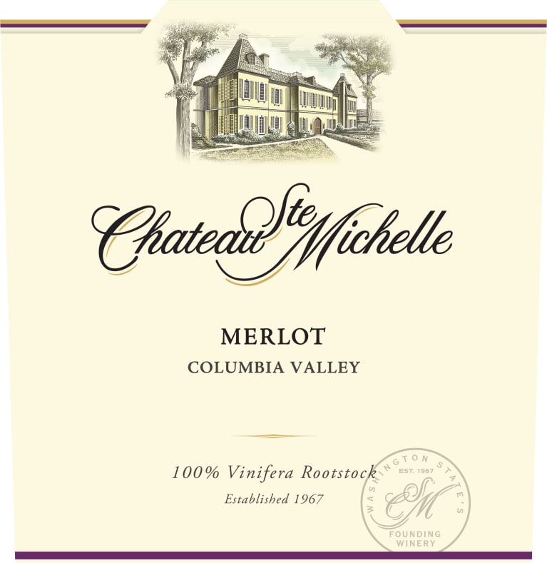 Chateau Ste. Michelle Merlot 2016