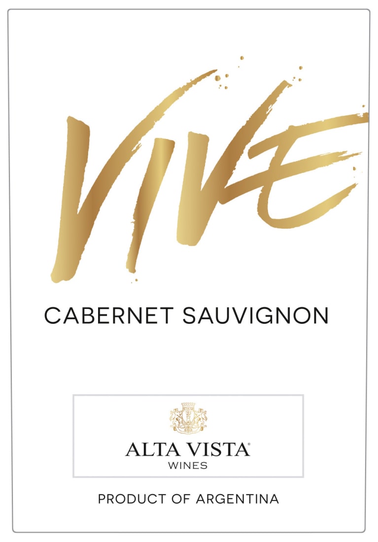 Alta Vista Vive Cabernet Sauvignon 2019 Front Label