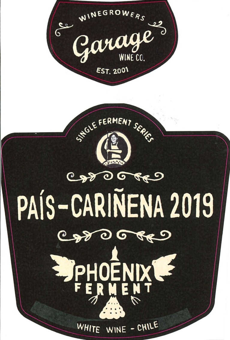 Garage Wine Co. PaisCarinena Phoenix Ferment 2019