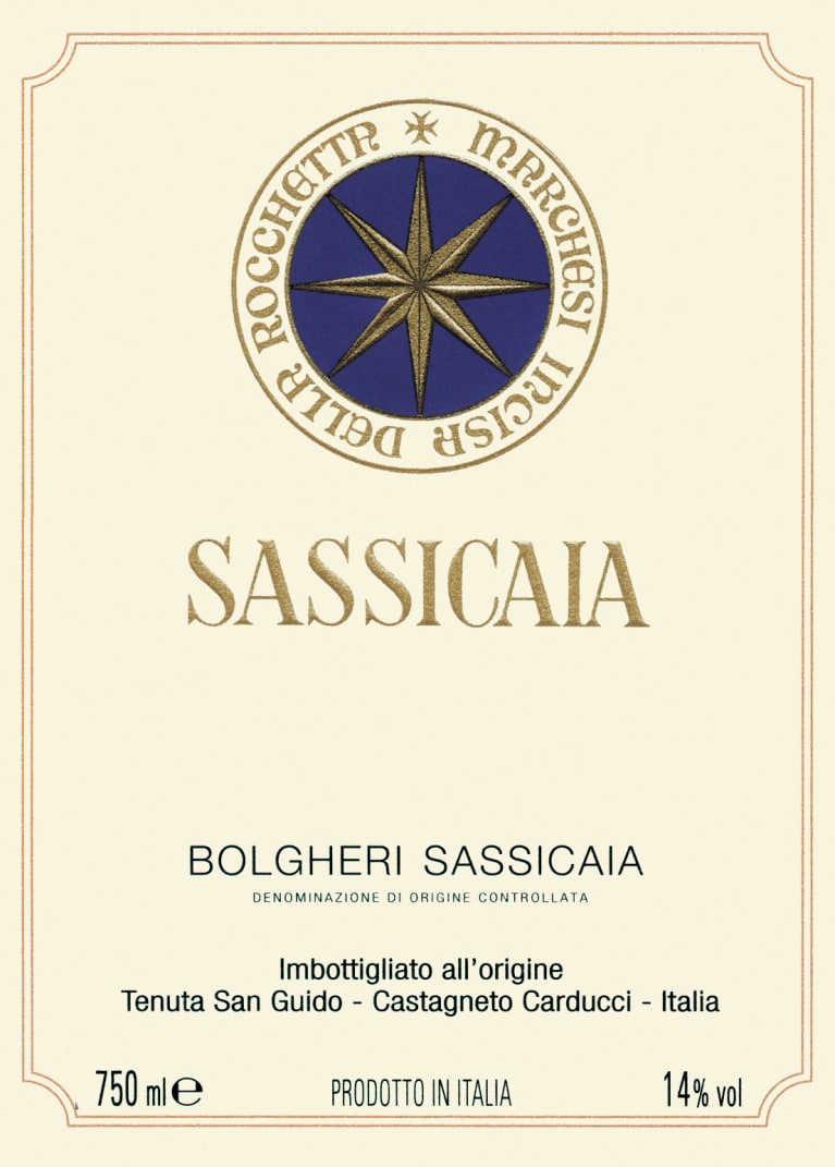 Tenuta San Guido Sassicaia 2019