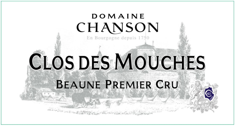 Chanson Pere & Fils Beaune Clos des Mouches Rouge Premier Cru 2019 Front Label
