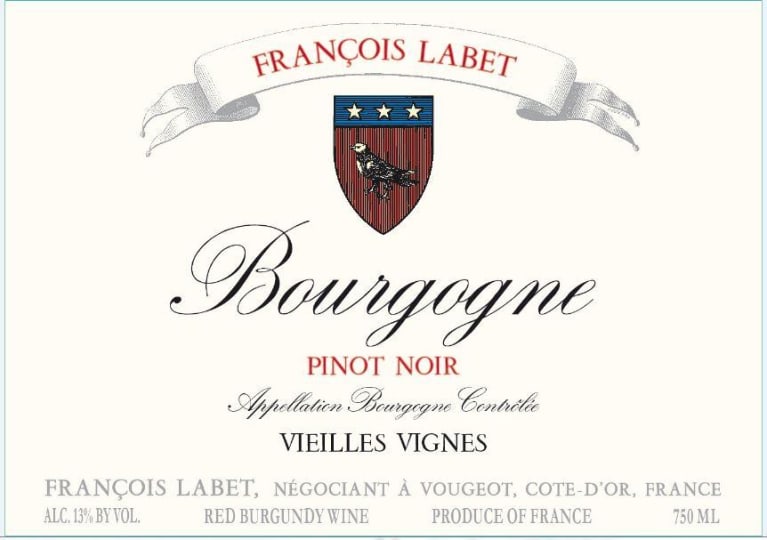 Francois Labet Brut Cremant De Bourgogne Pinot Noir