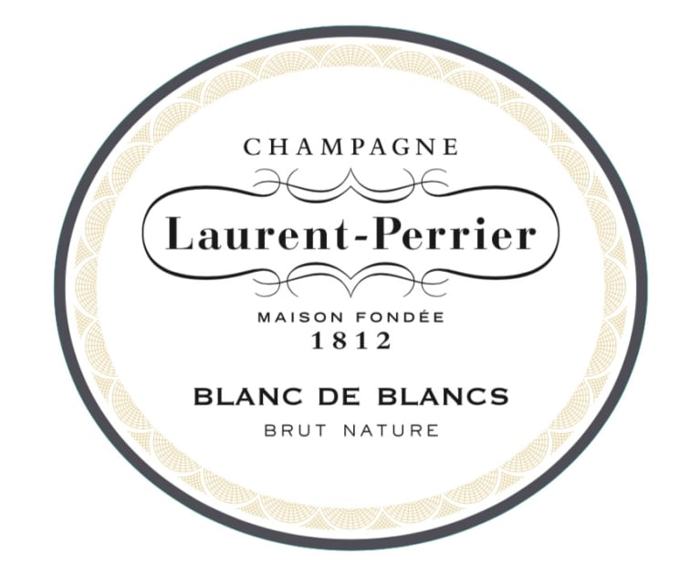 Laurent-Perrier Blanc de Blancs Brut Nature Front Label