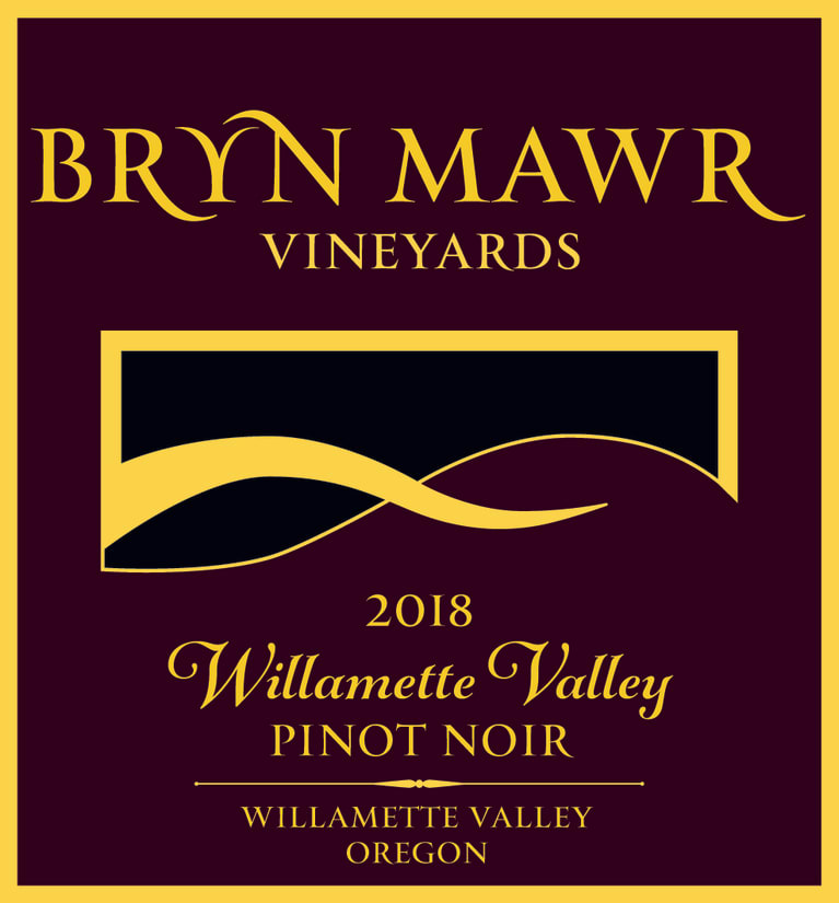 Bryn Mawr Vineyards Willamette Valley Pinot Noir 2018