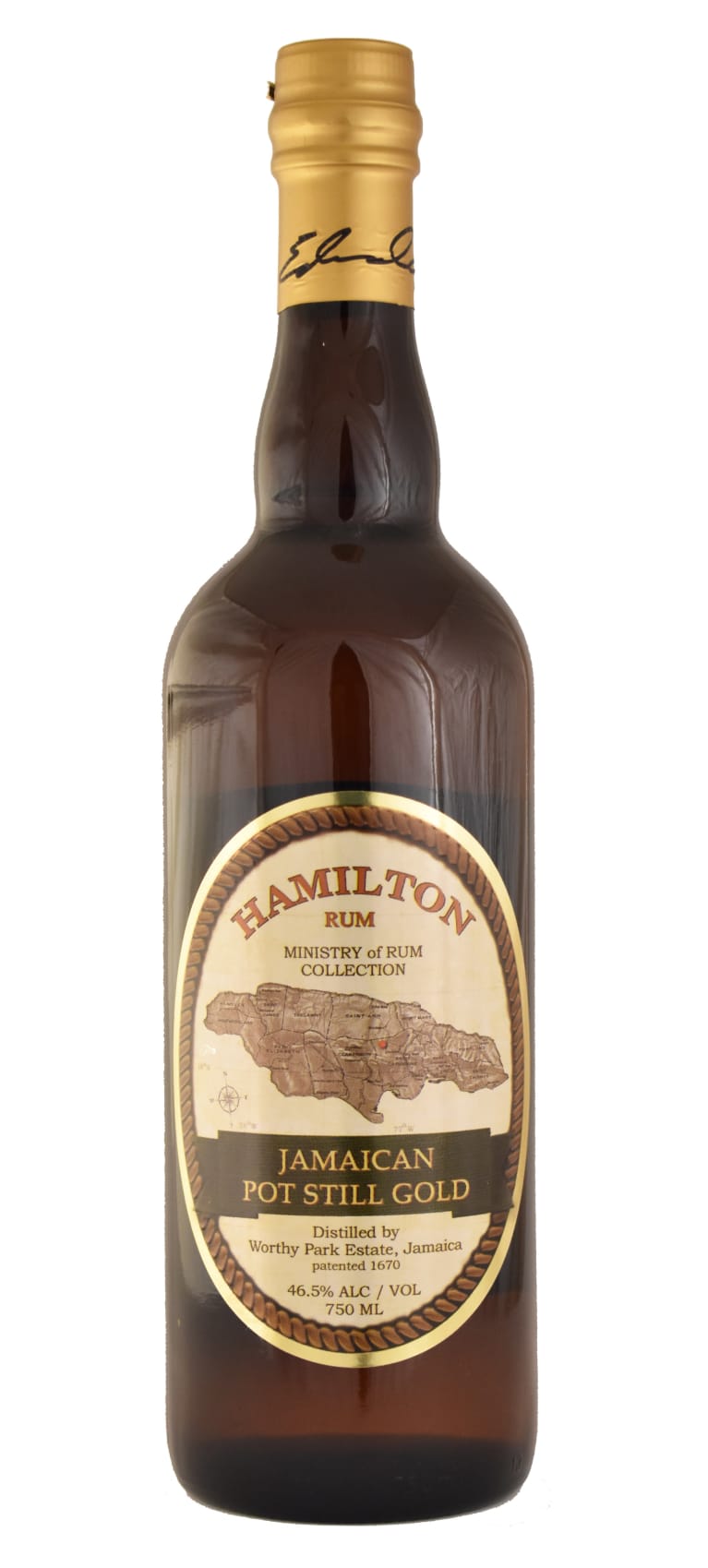 Hamilton Jamaican Pot Still Gold Rum