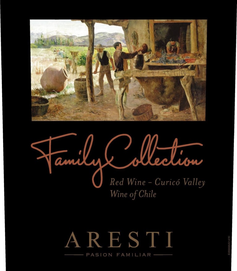 Aresti Family Collection 2014 Front Label