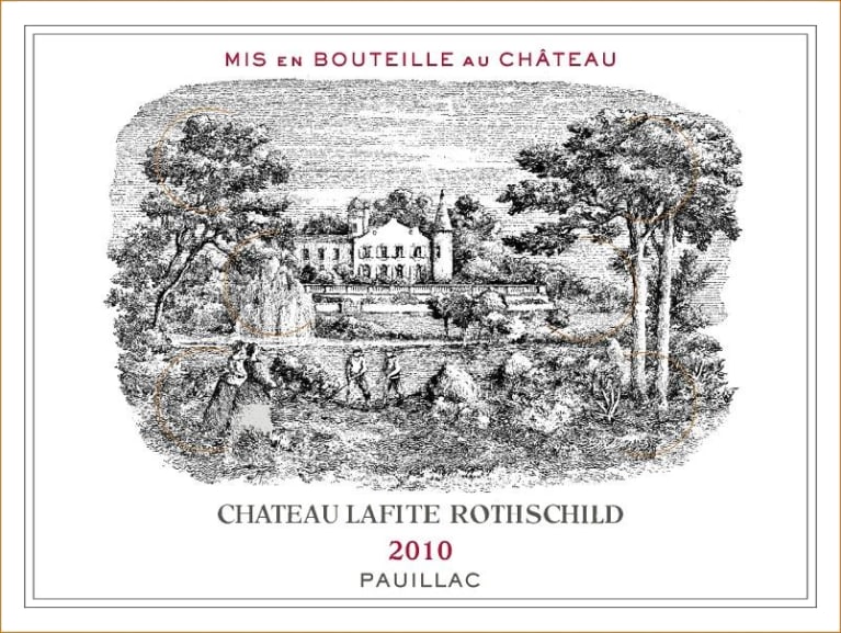 Chateau Lafite Rothschild (1.5 Liter Magnum) 2010 Front Label
