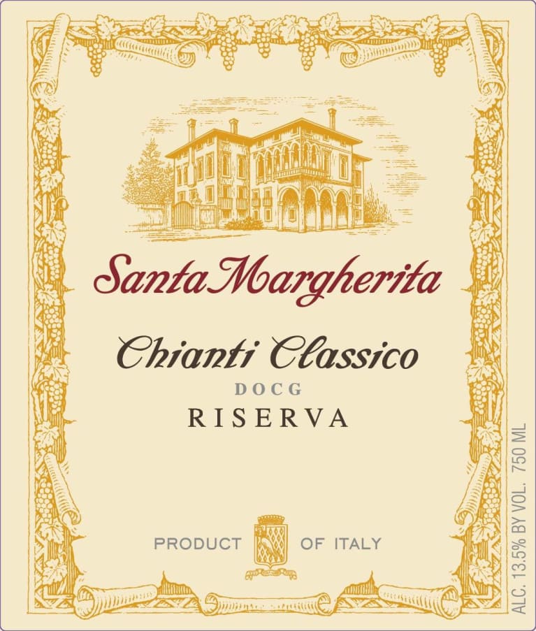 Santa Margherita Chianti Classico Riserva 2018 Front Label