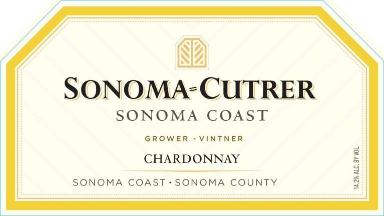 Sonoma-Cutrer Sonoma Coast Chardonnay 2018 Front Label