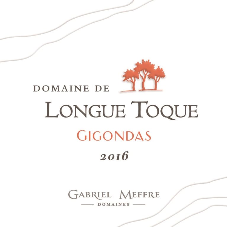 Domaine de Longue Toque Gigondas 2016 Front Label