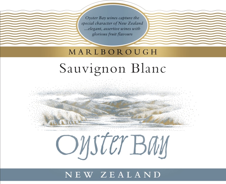 Oyster Bay Marlborough Sauvignon Blanc 2022 Front Label