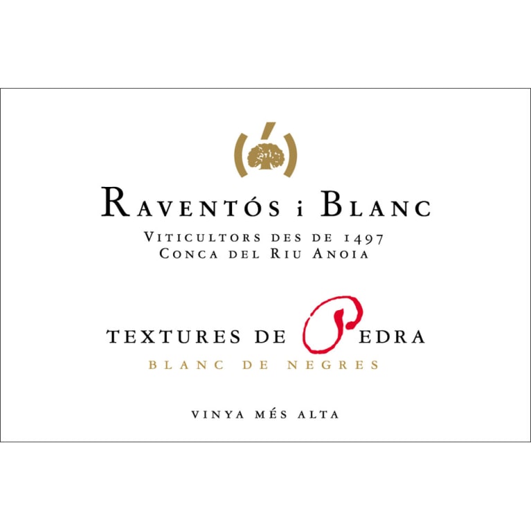Raventos i Blanc Textures de Pedra 2017 Front Label