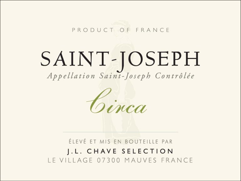 Jean-Louis Chave Selection Saint-Joseph Circa White 2016 Front Label