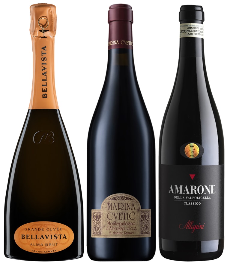 Italian Signature Wines Academy Tasting Trio