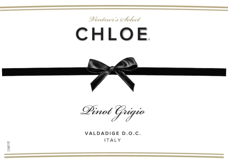 Chloe Pinot Grigio 2021 Front Label