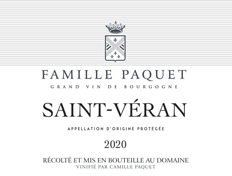 Famille Paquet SaintVeran 2020
