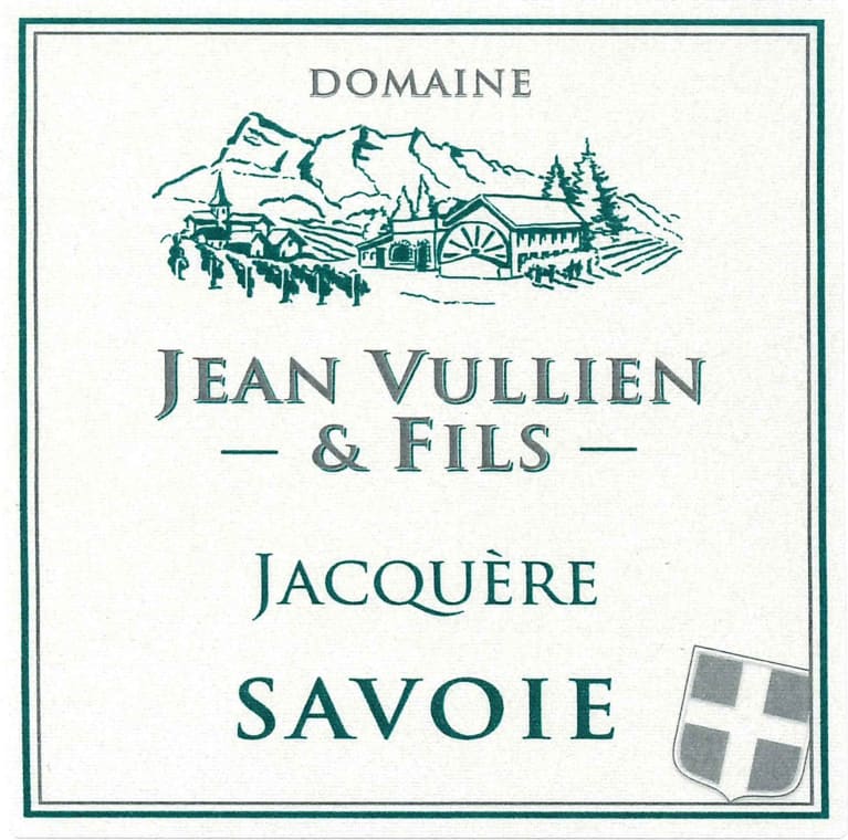 Domaine Jean Vullien La Jacquere Savoie Blanc 2021