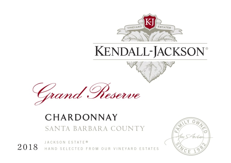 KendallJackson Grand Reserve Chardonnay 2018