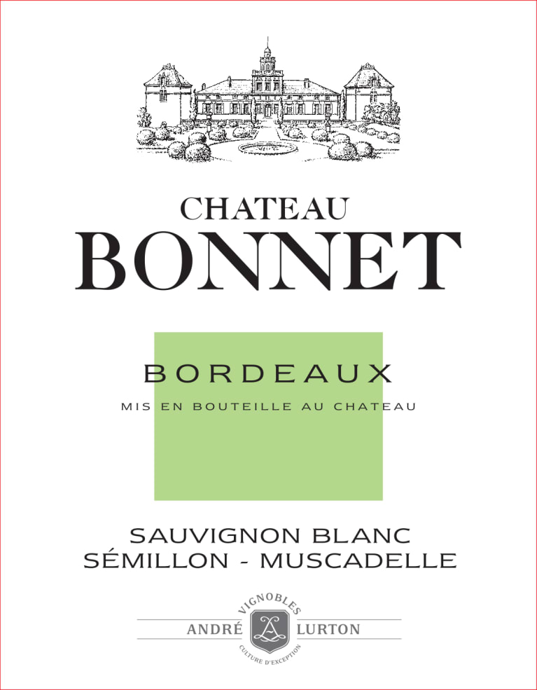 Chateau Bonnet Blanc 2020 Front Label