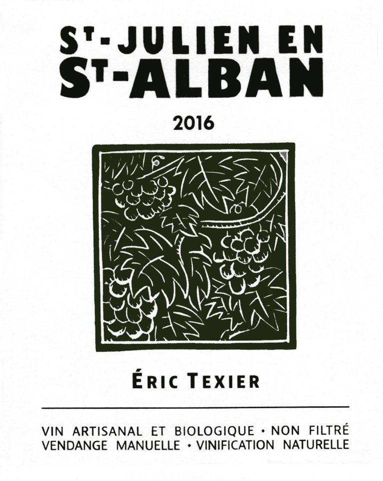 Eric Texier StJulien en StAlban 2016