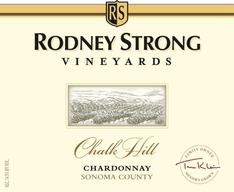 Rodney Strong Chalk Hill Chardonnay 2018