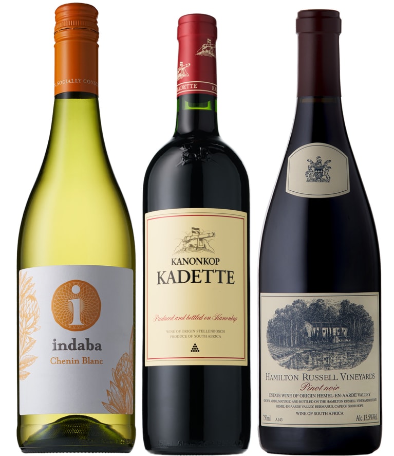 South African Wine Trio