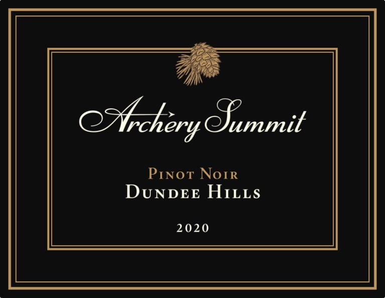 Archery Summit Dundee Hills Pinot Noir 2020 Front Label