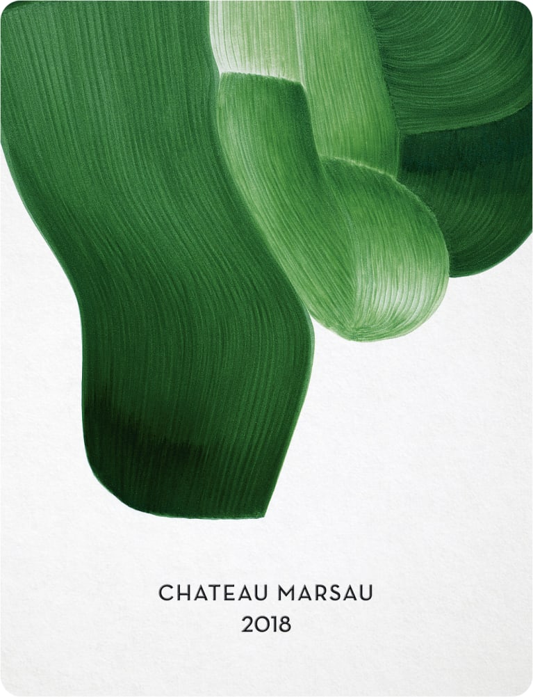 Chateau Marsau 2018 Front Label