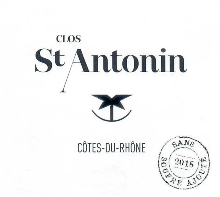 Clos St. Antonin Cotes du Rhone 2019