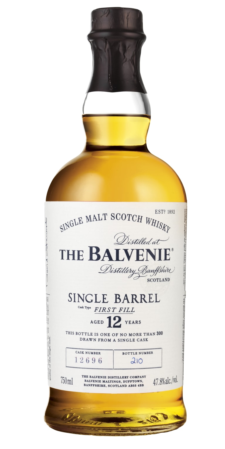 The Balvenie Single Barrel 12 Year Old Single Malt Scotch Whisky