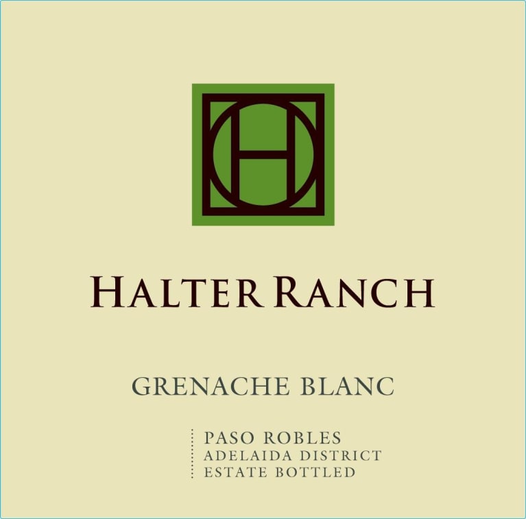 Halter Ranch Vineyard Grenache Blanc 2018 Front Label