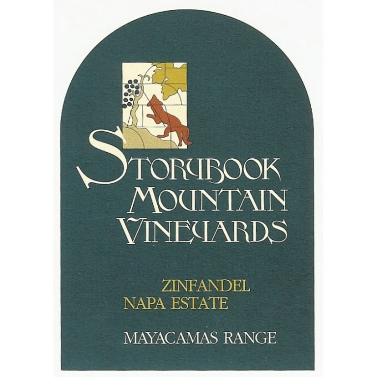 Storybook Mountain Mayacamas Range Zinfandel (375ML half-bottle) 2016 Front Label