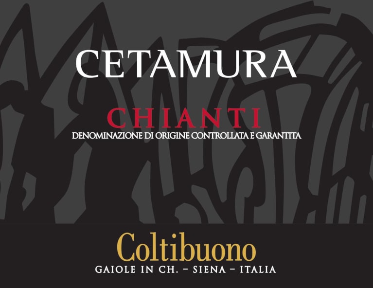 Badia a Coltibuono Cetamura Chianti 2018 Front Label